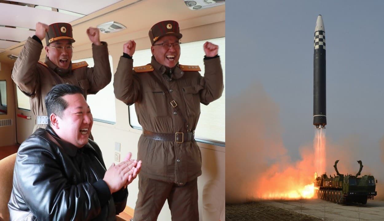 नॉर्थ कोरिया ने सबसे बड़े इंटर-कॉन्टिनेंटल बैलिस्टिक मिसाइल का किया टेस्ट, 67 मिनट में 680 मील तक मार