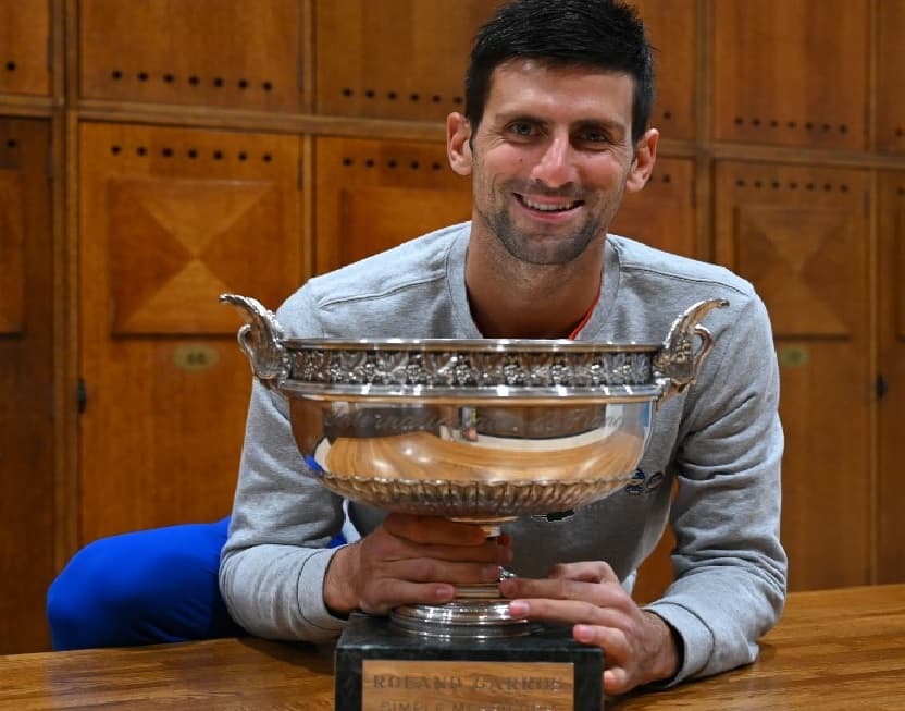 French Open 2021 : जोकोविच ने दूसरी बार जीता फ्रेंच ओपन का खिताब, नडाल और फेडरर की बराबरी करने से एक कदम दूर