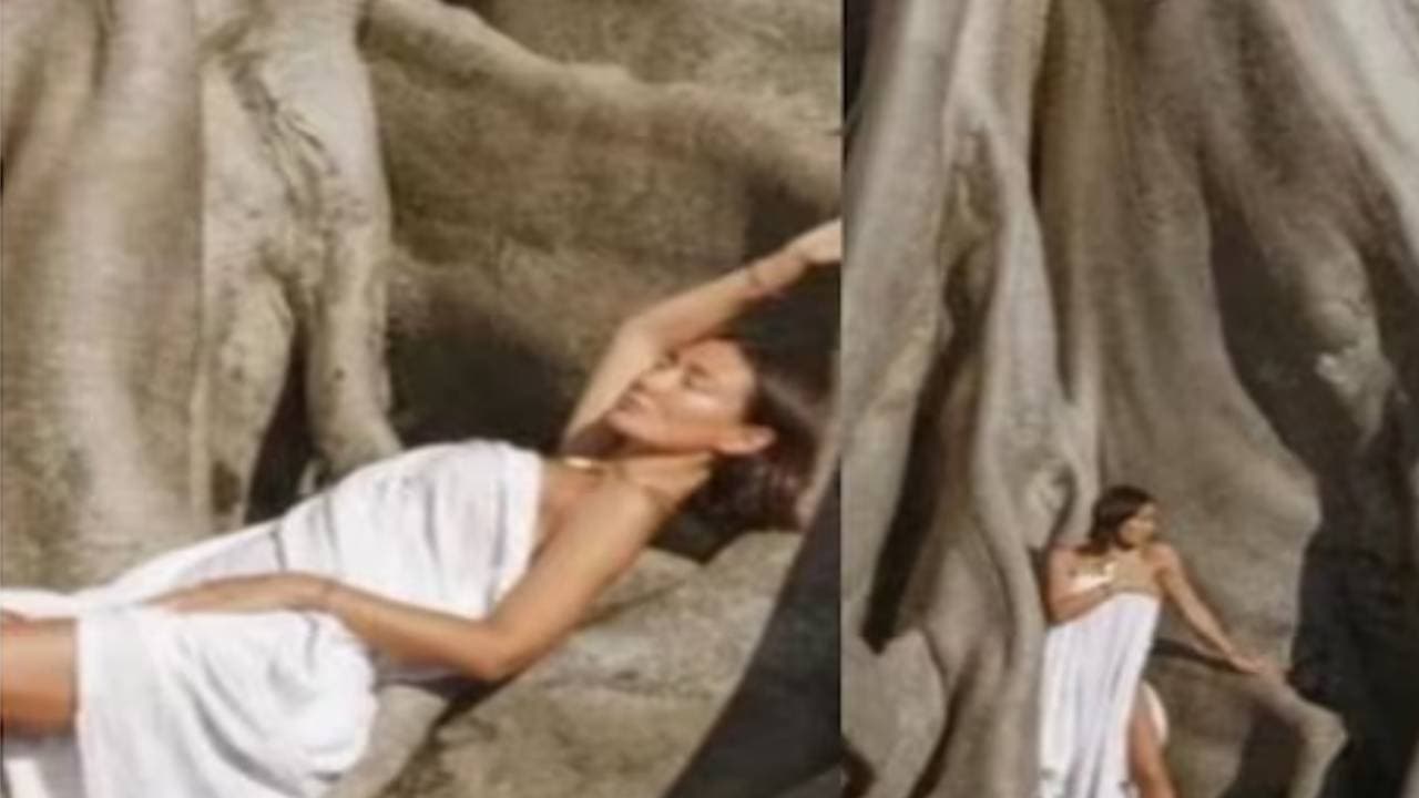 700 साल पुराने पेड़ के साथ रूसी महिला ने दिया न्यूड पोज और फिर...!