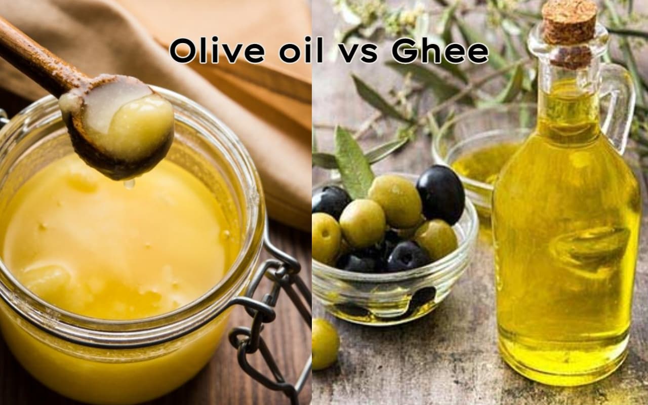 Olive oil vs Ghee: कुकिंग के लिए ऑलिव ऑयल बढ़िया है या घी ? जानें न्यूट्रिशनिस्ट की राय
