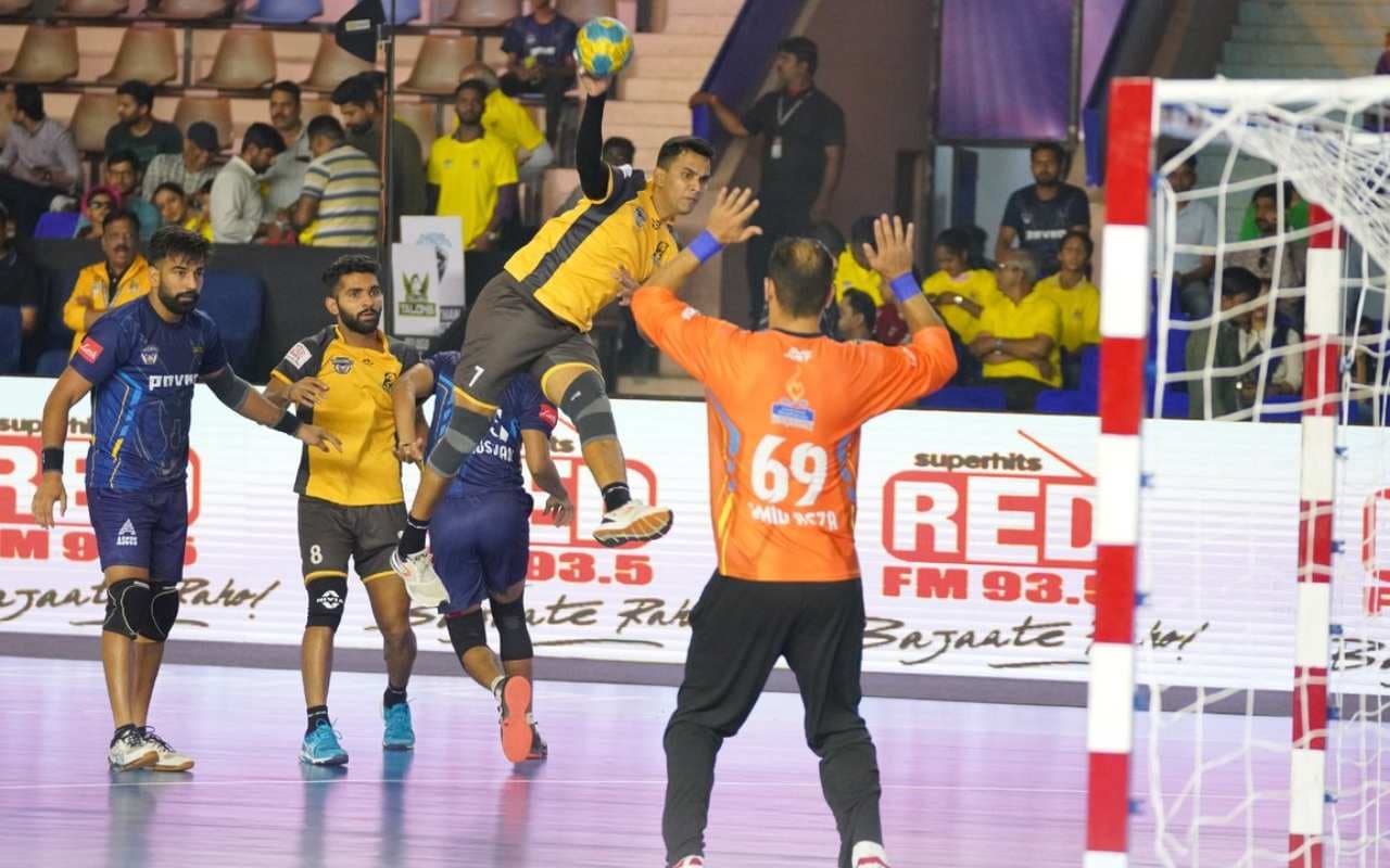 प्रीमियर हैंडबॉल लीग 2023: गोल्डन ईगल उत्तर प्रदेश ने गर्वित गुजरात को हराया, पहली जीत दर्ज की