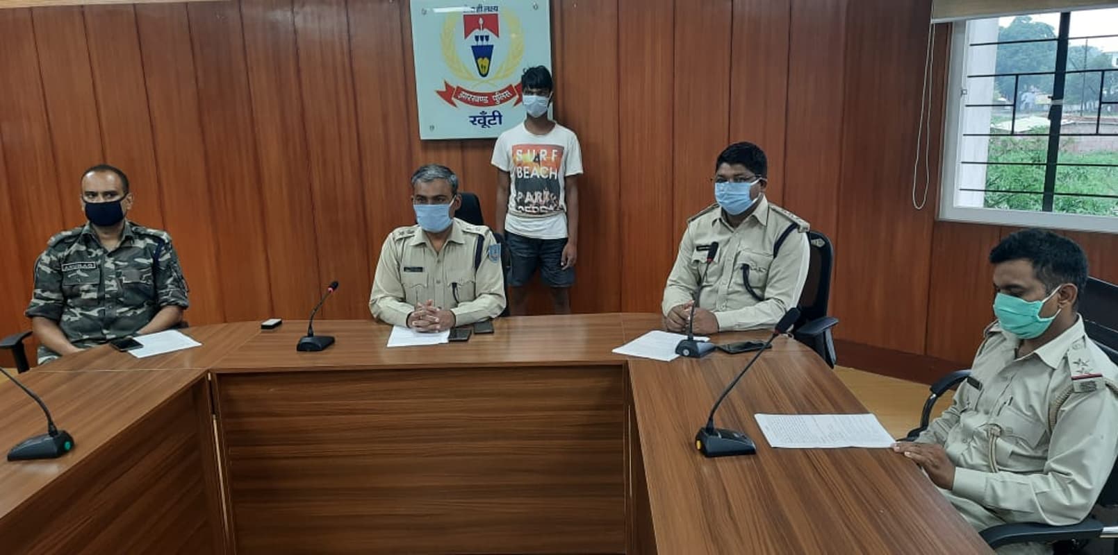 दो लाख के इनामी पीएलएफआई एरिया कमांडर दीत नाग को खूंटी पुलिस ने किया गिरफ्तार