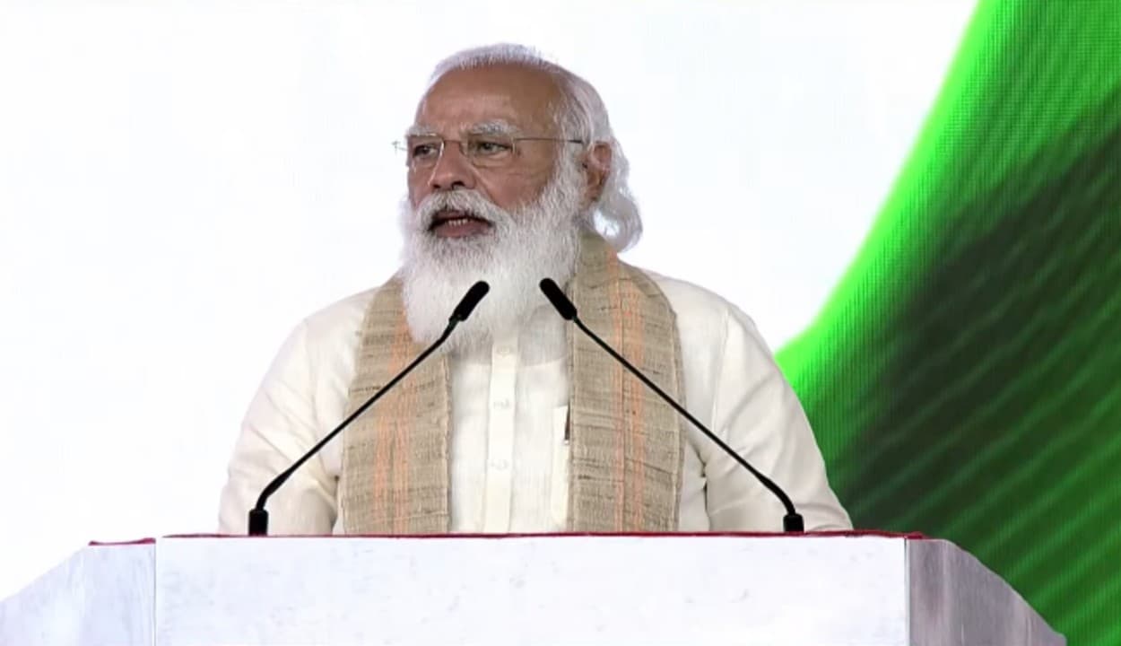 आजादी का अमृत महोत्सव : साबरमती से पीएम मोदी ने बताया नमक का महत्व, कहा - 'हमने देश का नमक खाया है'