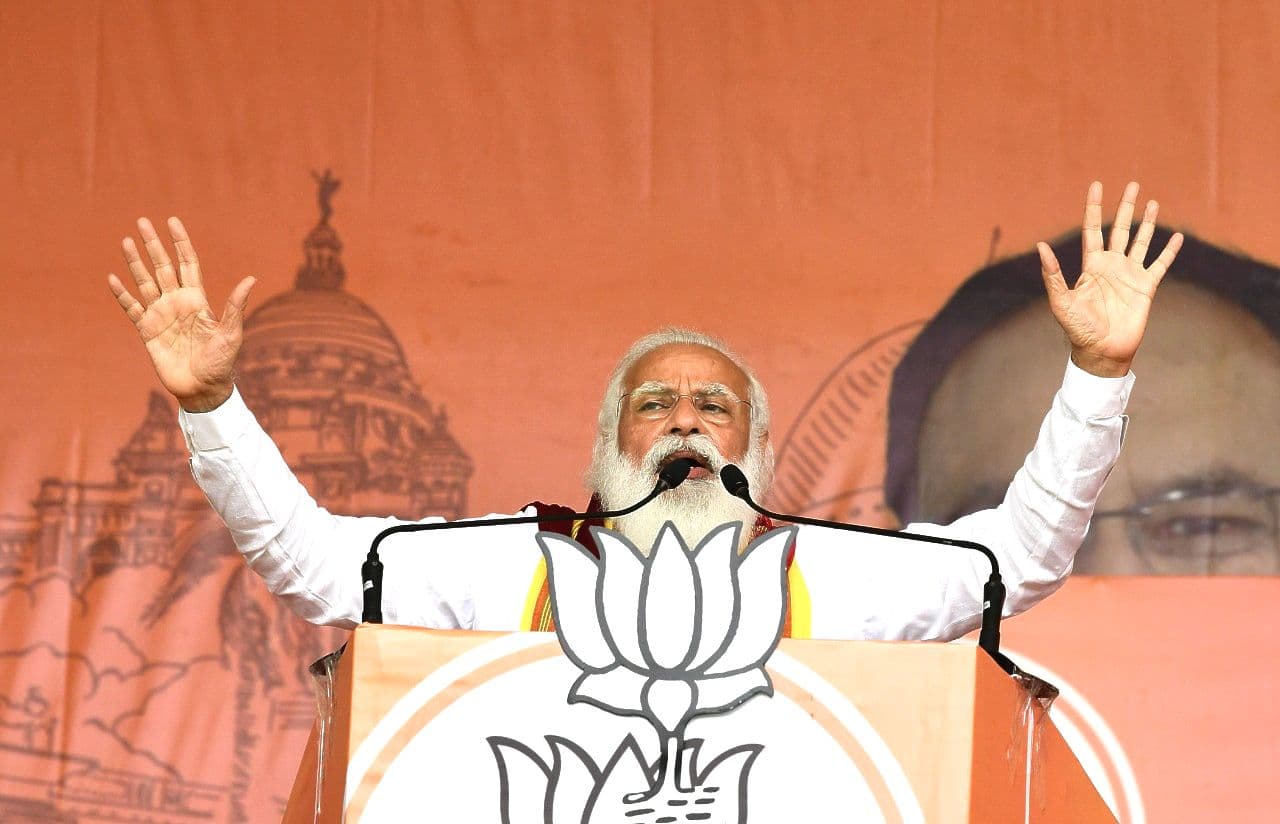 कोरोना के बढ़ते संक्रमण के बीच बंगाल में 6 जनसभाएं करेंगे पीएम मोदी