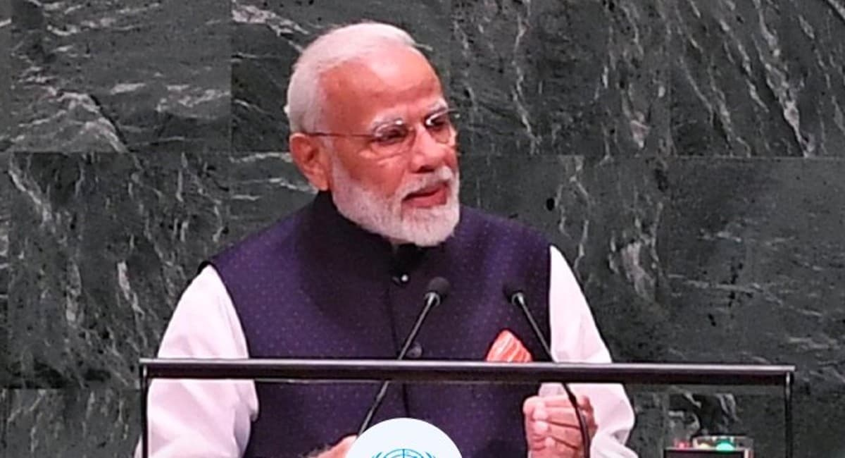 PM Modi UN Speech : पाक-चीन पर बरसे पीएम नरेंद्र मोदी, पढ़ें भाषण की बड़ी बातें