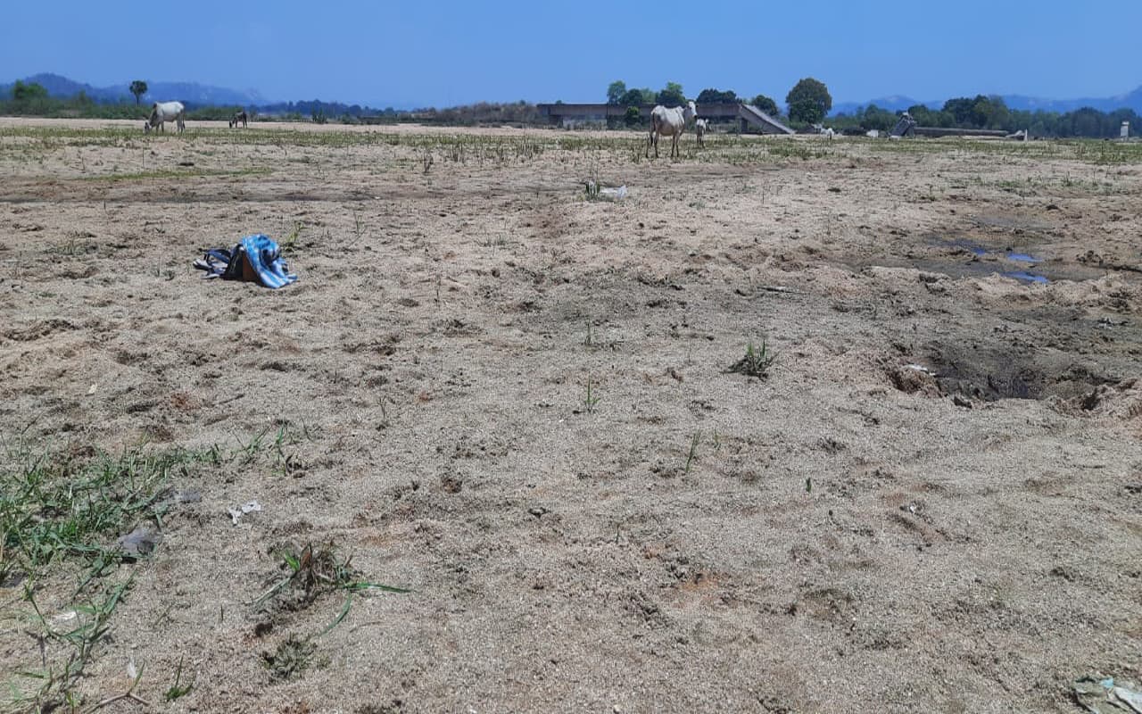 झारखंड : 60 साल में पहली बार सूखा सिमडेगा का छठ तालाब, भीषण गर्मी में नदी और कुएं भी सूखे