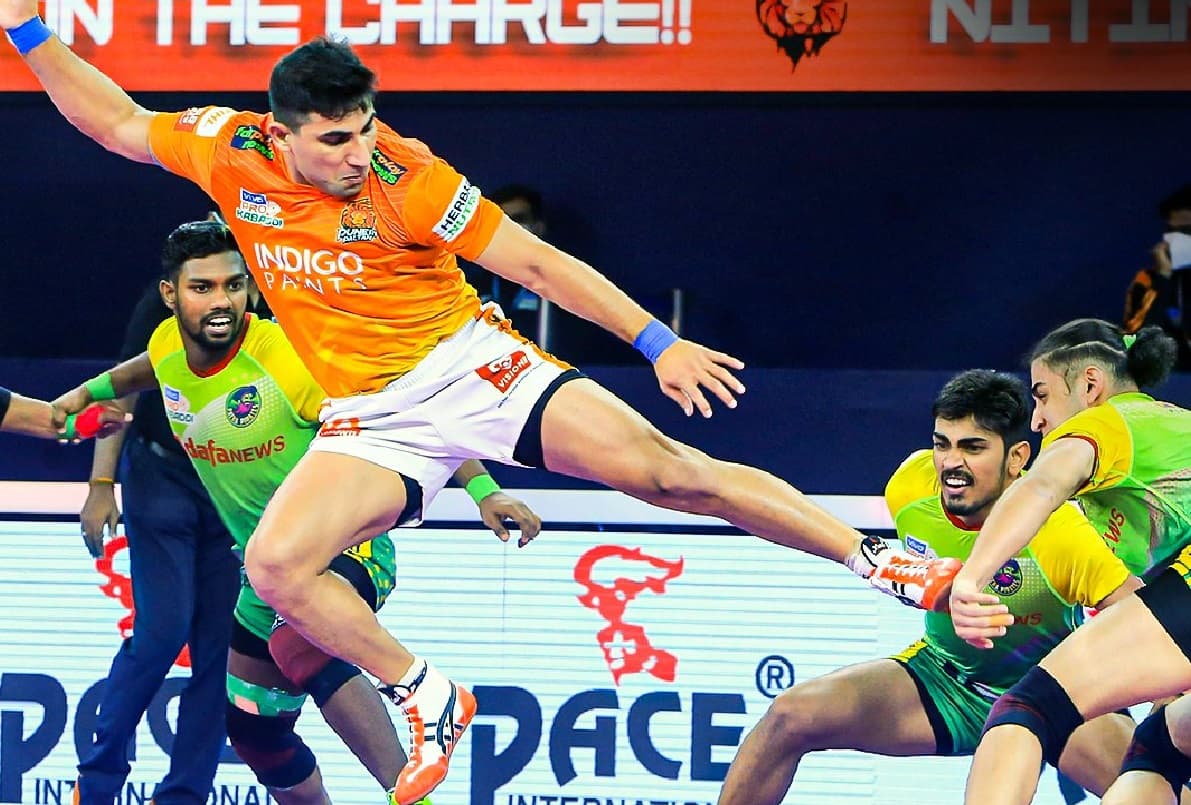 Pro Kabaddi League 2022: पटना पाइरेट्स ने लगाया जीत का 'पंच', पुनेरी पलटन को 43-26 से रौंदा