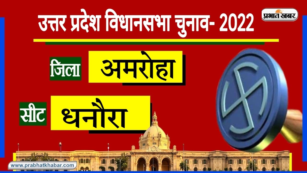 UP Chunav 2022: धनौरा में एक बार BJP और एक दफा SP को मिली जीत, इस बार किसके पाले में गेंद?