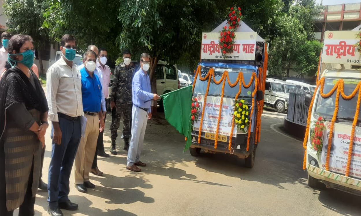 कुपोषण मुक्त जिला बनाने को लेकर सामूहिक प्रयास जरूरी, पोषण जागरूकता रथ हुआ रवाना
