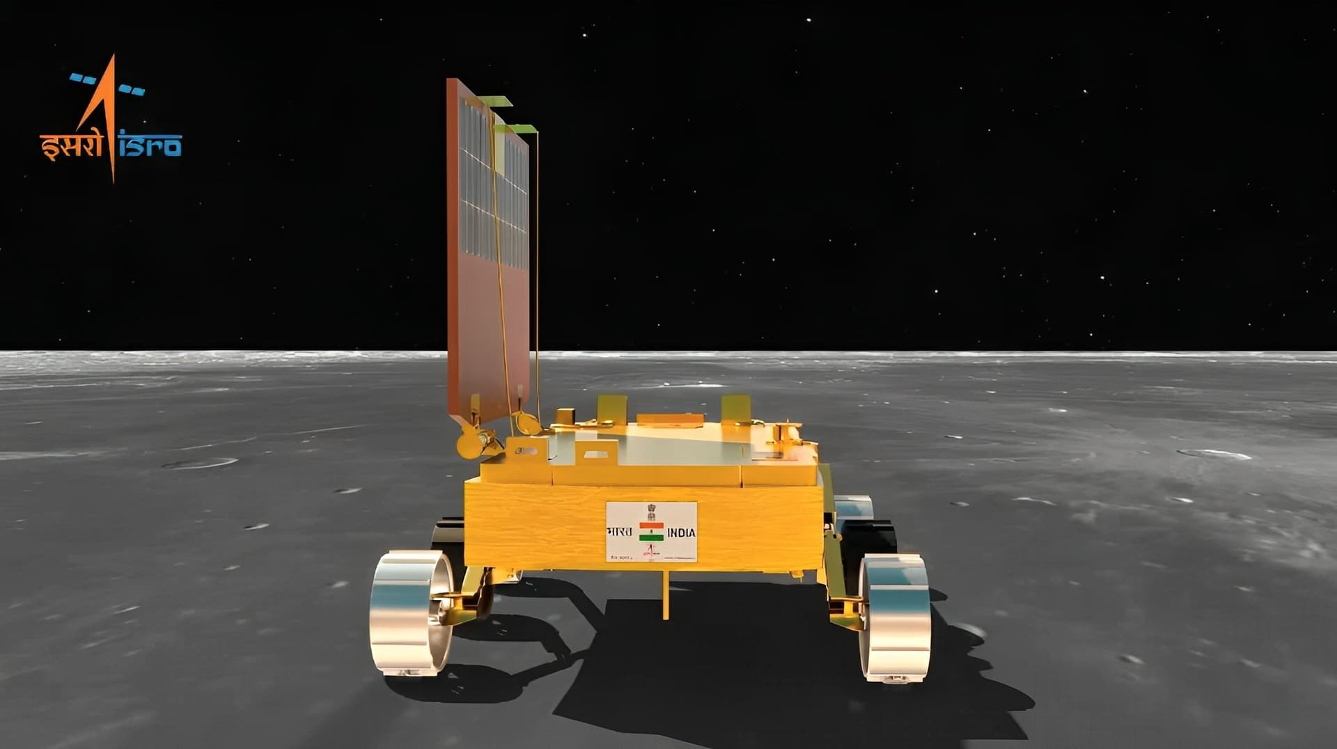 Chandrayaan-3: रोवर प्रज्ञान ने पृथ्वीवासियों से की बात, कहा- चंद्रमा के रहस्यों को उजागर करने की राह पर हूं