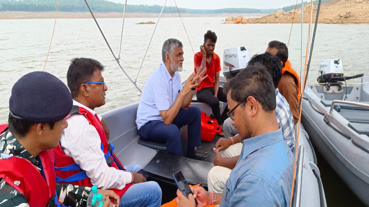 खूंटी का लतरातू डैम पर्यटन स्थल के रूप में हो रहा विकसित, केंद्रीय गृह विभाग के अपर सचिव ने लिया जायजा