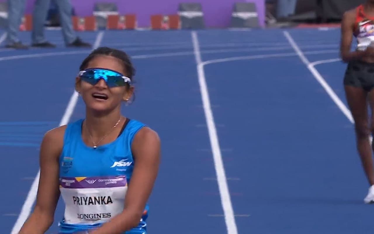 CWG 2022: प्रियंका गोस्वामी ने 10000 मीटर पैदल चाल में सिल्वर मेडल जीता, ऐसा करने वाली पहली भारतीय बनीं