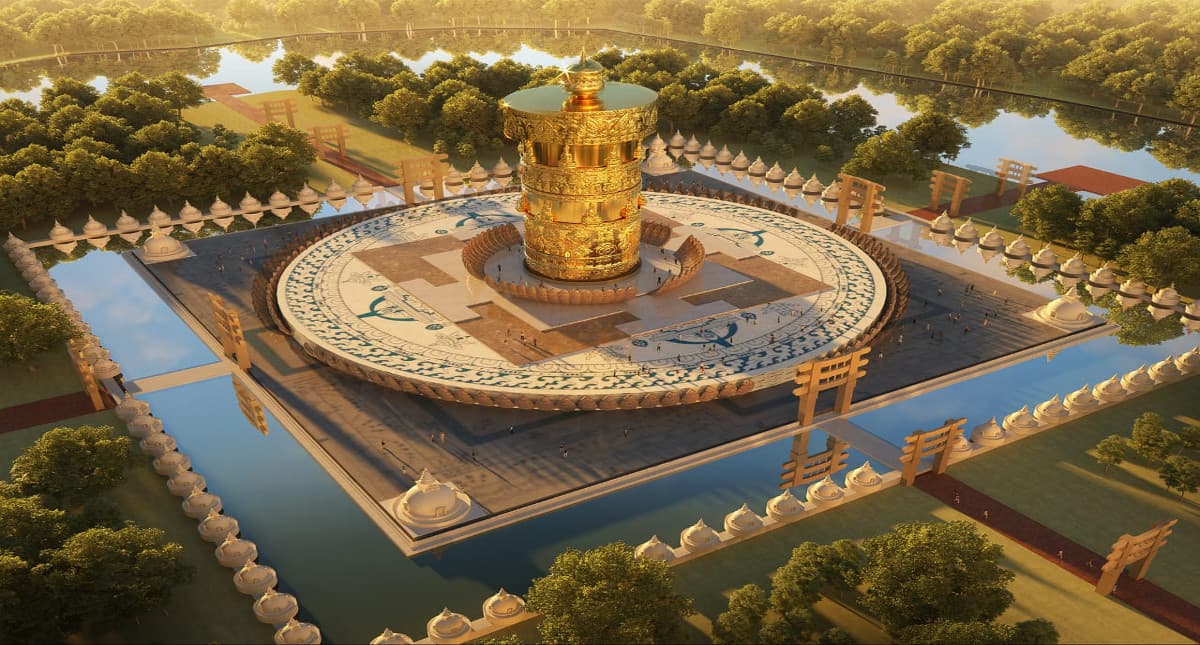 चतरा के मां भद्रकाली मंदिर परिसर में बनेगा सबसे ऊंचा प्रेयर व्हील, लेजर शो समेत कई अन्य चीजों का होगा निर्माण