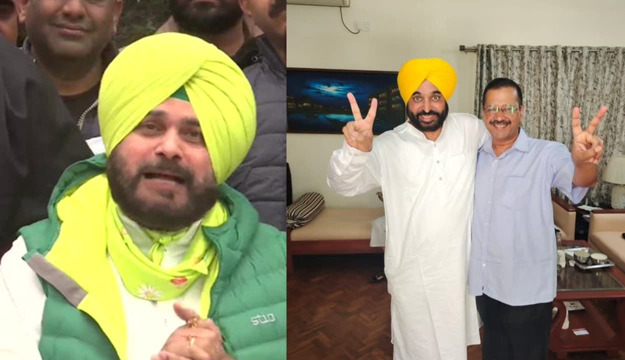 पंजाब में चल गया 'झाड़ू' का 'जादू', कांग्रेस को पछाड़ 'आप' की ऐतिहासिक जीत