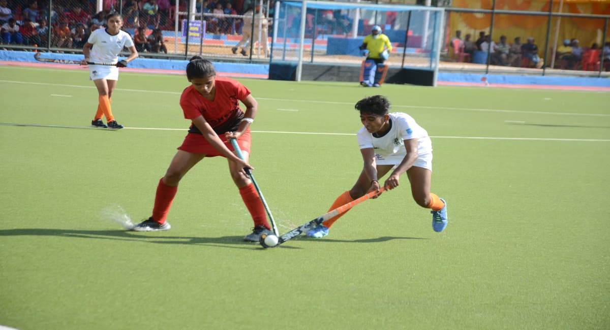 सिमडेगा में हॉकी चैंपियनशिप के तीसरे दिन 6 मैच खेले गये, हरियाणा ने राजस्थान को 19- 0 से किया पराजित
