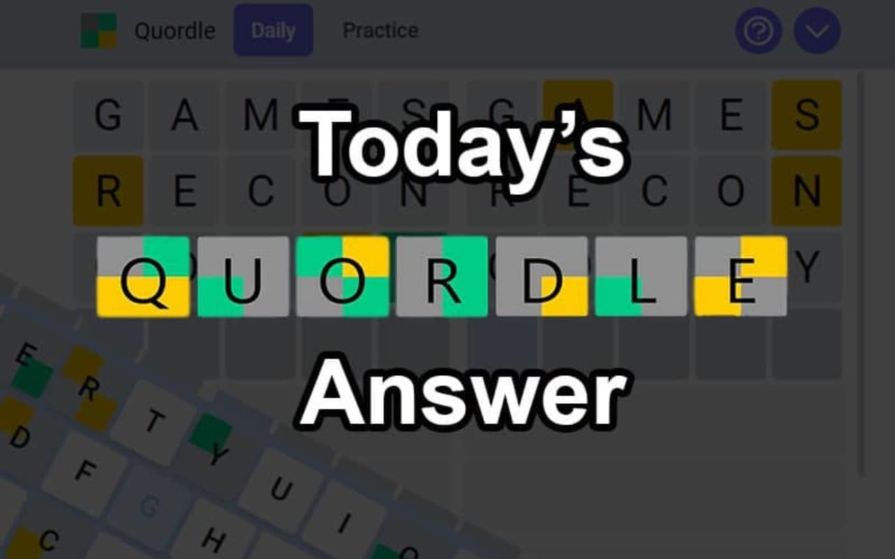 Quordle 22 Sept Answers: आज के क्वॉर्डल में क्या है खास, हिंट्स देखें और सॉल्व करें पजल