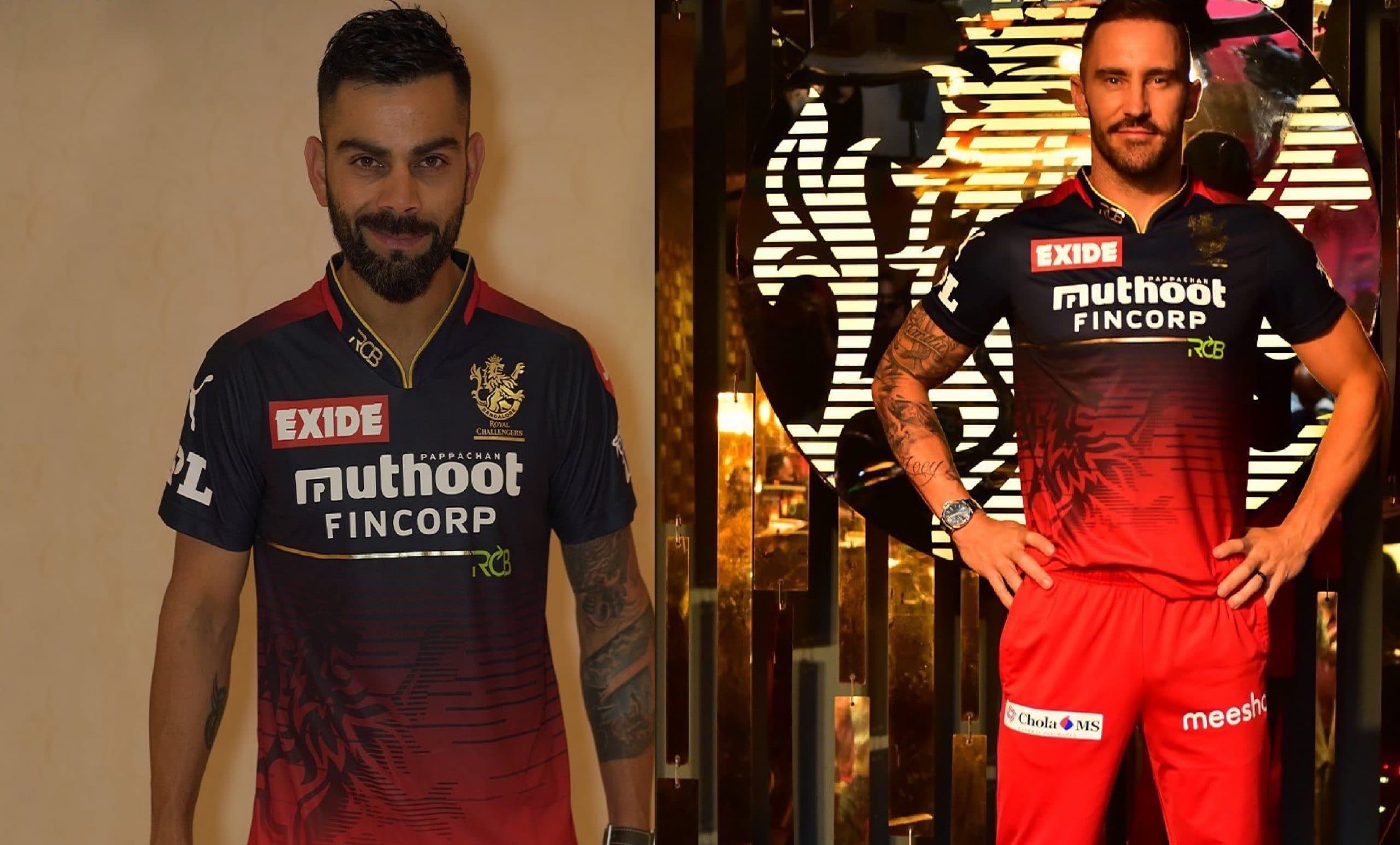 IPL 2022: आरसीबी नये कप्तान के साथ-साथ अलग रूप-रंग में भी आयेगी नजर, नयी जर्सी लॉन्च