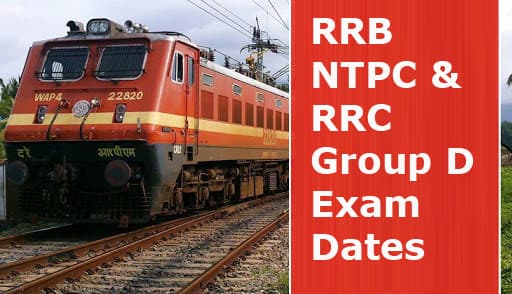 RRB NTPC 2019 Exam को लेकर आई बड़ी खबर, जानें ग्रुप-डी और एनटीपीसी परीक्षा की एक्जाम डेट rrbcdg.gov.in