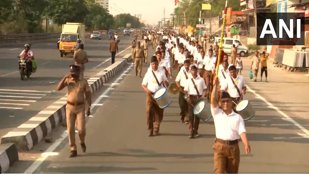 तमिलनाडु में RSS ने 45 जगहों पर निकाला रूट मार्च, SC ने खारिज कर दी थी डीएमके सरकार की अपील