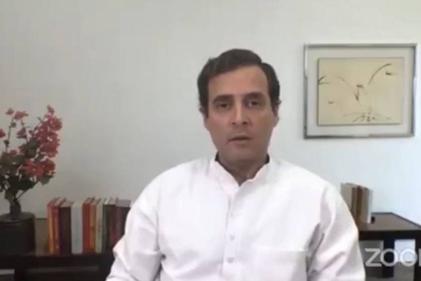 आजादी के बाद जीडीपी में सबसे बड़ी गिरावट की आशंका, राहुल गांधी बोले- 'मोदी है तो मुमकिन है'