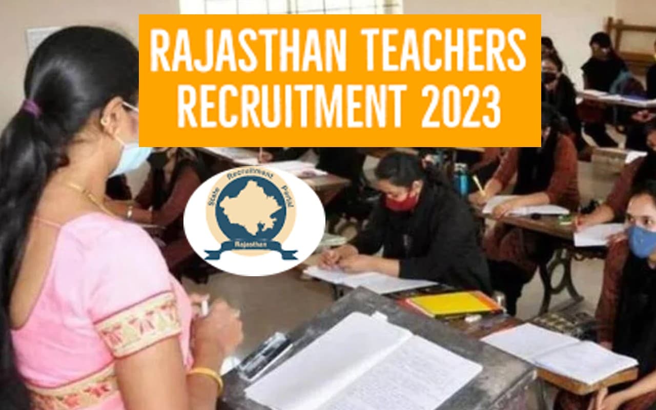 Rajasthan Teacher Recruitment 2023: 9712 पोस्ट के लिए रजिस्ट्रेशन 31 जनवरी से, योग्यता, फीस समेत डिटेल्स Rajasthan Teacher Recruitment 2023: 9712 पोस्ट के लिए रजिस्ट्रेशन 31 जनवरी से, योग्यता, फीस समेत डिटेल्स