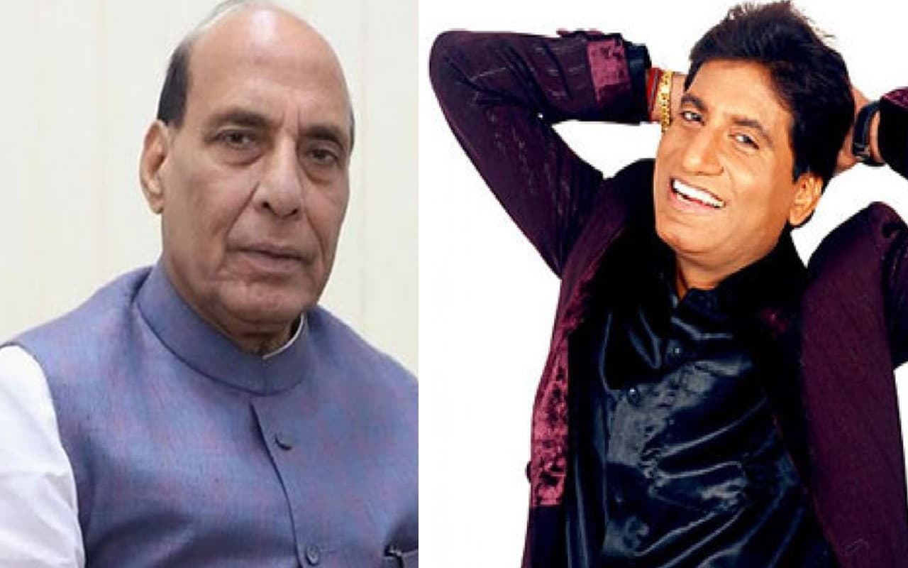 Raju Srivastava का हाल जानने के लिए राजनाथ सिंह ने एम्स निदेशक से किया संपर्क, लिया हेल्थ अपडेट