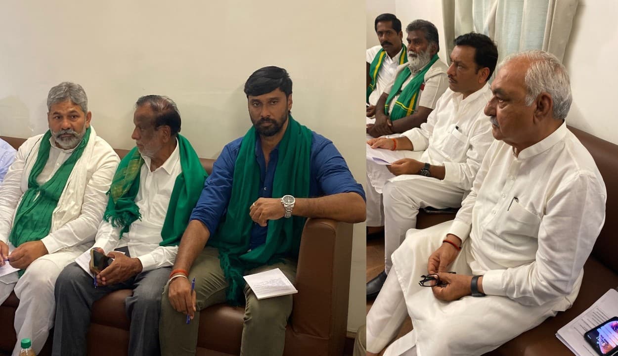 किसानों की फिर पक रही कोई खिचड़ी? राकेश टिकैत समेत कई किसान नेताओं ने भूपेंद्र सिंह हुड्डा से की मुलाकात