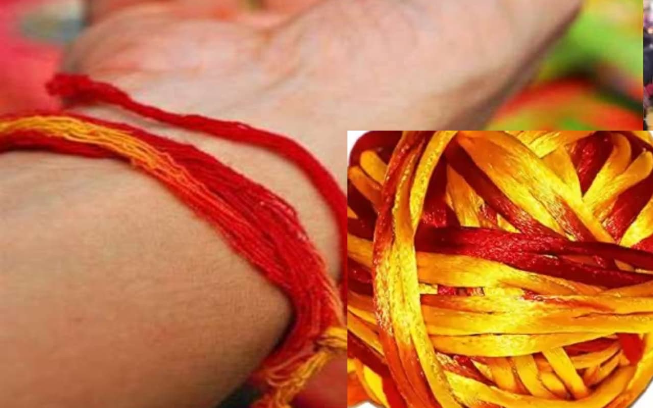 पूजा के समय कलावा बांधते हुए रखें इन बातों का ध्यान, जान लें जरूरी नियम