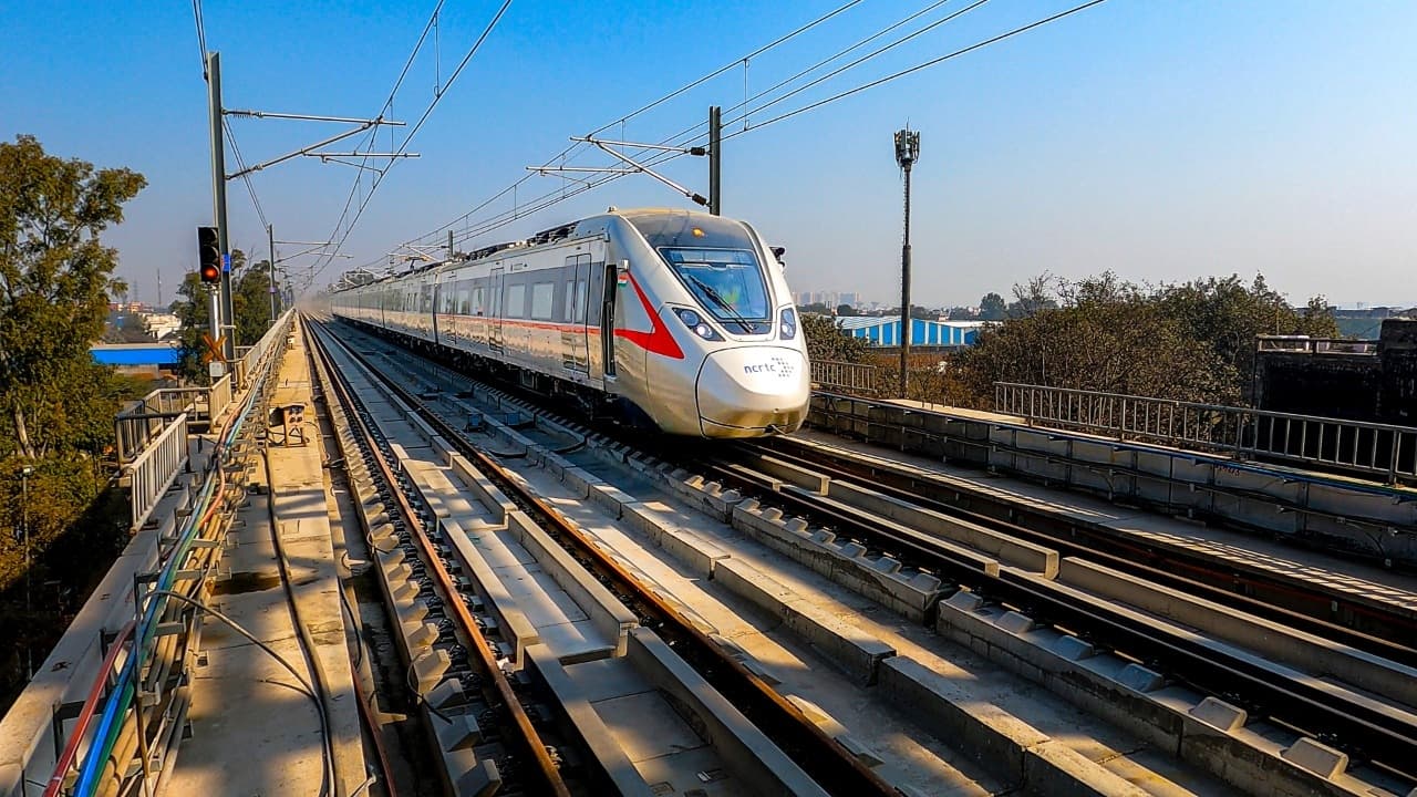 Rapid Rail: 160 किमी प्रति घंटे की रफ्तार से दौड़ी  रैपिड ट्रेन, देखें वीडियो