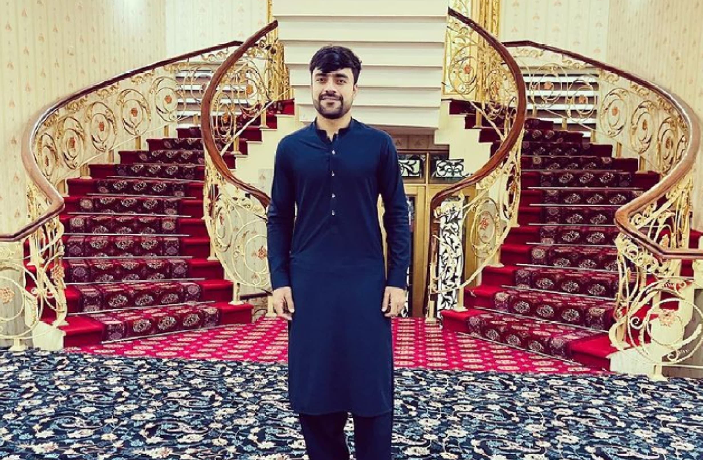 IPL 2021 : आलीशान महल में रहते हैं अफगान क्रिकेटर राशिद खान, तसवीर देख ब्रावो और महिला क्रिकेटर रह गयीं दंग