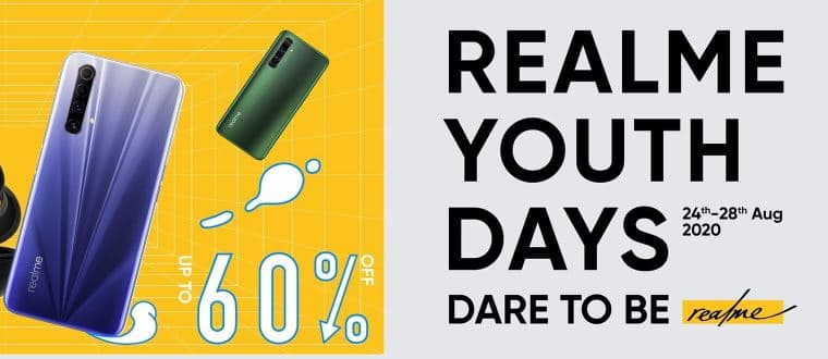 Realme 6, X50 Pro सहित कई डिवाइसेज पर मिलेगी बड़ी छूट, आ रहा Realme Youth Days Sale