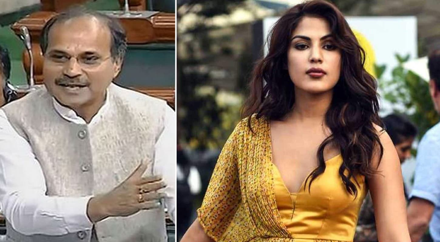 अधीर रंजन चौधरी ने फिर की रिया चक्रवर्ती को रिहा करने की मांग, कही ये बात