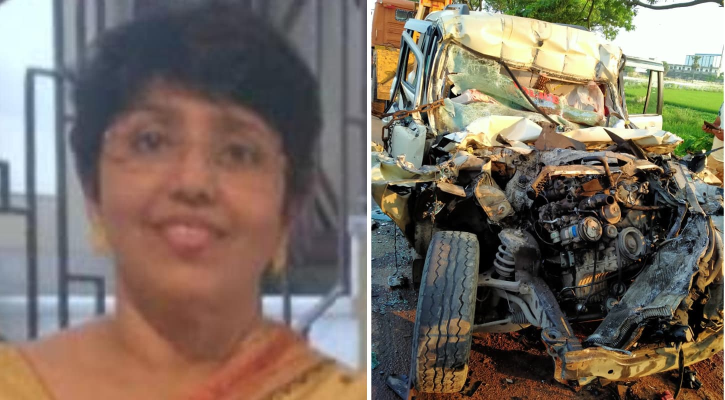 हादसे में कोलकाता पुलिस की पहली महिला इंस्पेक्टर देवश्री चट्टोपाध्याय समेत तीन पुलिसकर्मियों की मौत