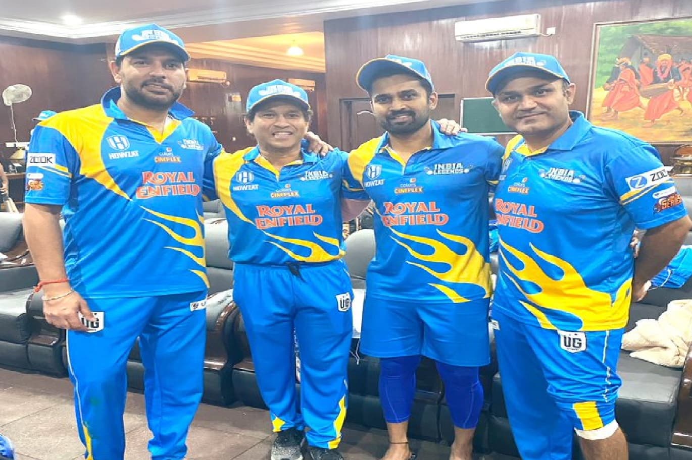 Road Safety World Series 2021 : भारत-वेस्टइंडीज मैच में चरम पर था रोमांच, इमरान की तसवीर डाल सहवाग ने किया मजेदार ट्वीट