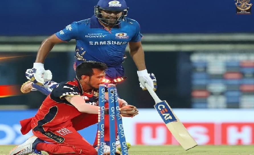 MI vs RCB : कोहली ने किया रन आउट तो भड़क उठे रोहित शर्मा, जमाया सीजन का पहला चौका और छक्का MI vs RCB : कोहली ने किया रन आउट तो भड़क उठे रोहित शर्मा, जमाया सीजन का पहला चौका और छक्का
