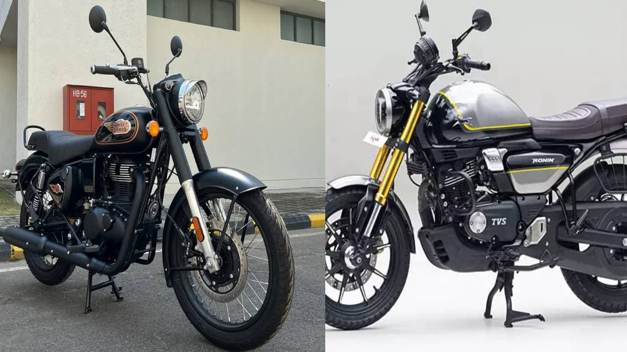 Bike Review : रॉयल एनफील्ड बुलेट 350 vs टीवीएस रॉनिन : क्या आपके बजट में आ जाएगी ये दोनों मोटरसाइकिलें?