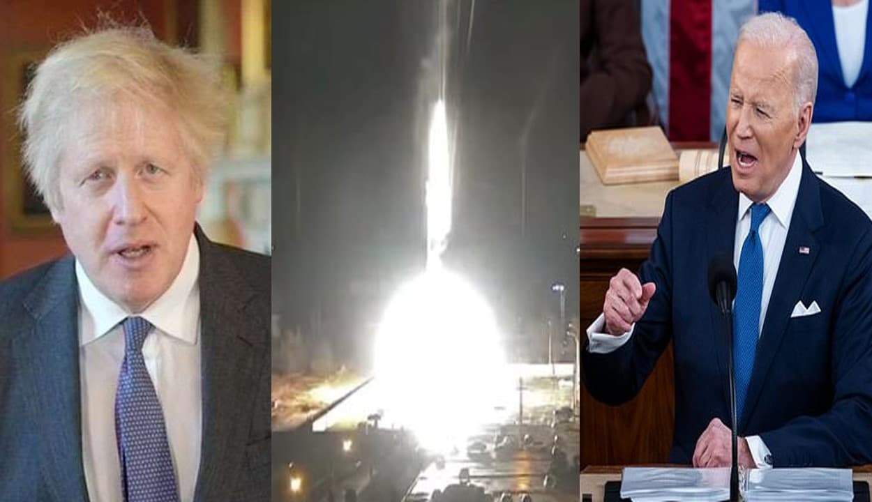 रूस-यूक्रेन युद्ध : बोरिस जॉनसन ने रूसी हमले को यूरोपीय सुरक्षा के लिए बताया खतरा, अमेरिका पड़ा नरम