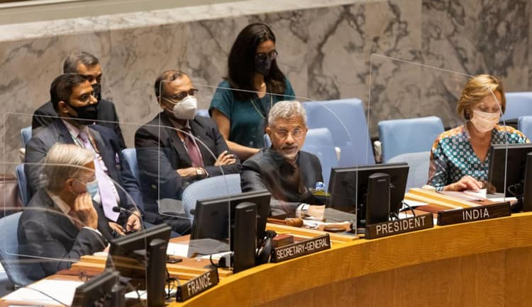 UNSC में एस जयशंकर ने पाकिस्तान पर बोला हमला, कहा- हत्या का इनाम अब बिटकॉइन में दिया जा रहा