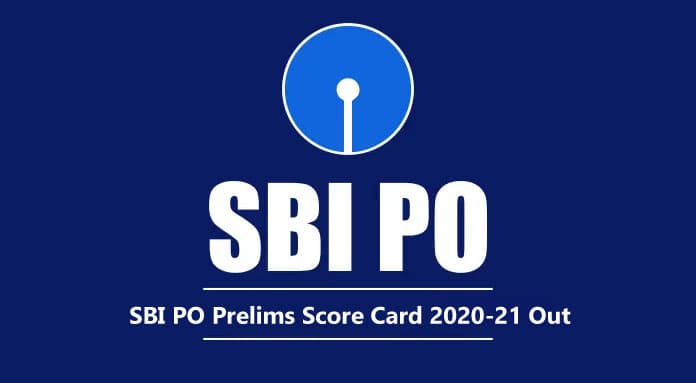 SBI PO Prelims Score Card 2020-21 Out:  एसबीआई ने जारी किया पीओ परीक्षा का स्कोरकार्ड, ऐसे चेक करें अपने मार्क्स