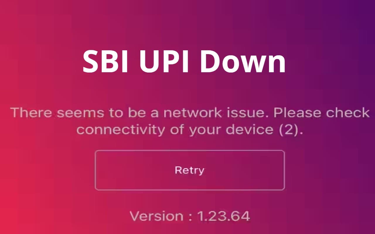 SBI UPI Down: स्टेट बैंक की यूपीआई सेवा इस समय रहेगी बंद, जानिए आपके पास और क्या है ऑप्शन SBI UPI Down: स्टेट बैंक की यूपीआई सेवा इस समय रहेगी बंद, जानिए आपके पास और क्या है ऑप्शन