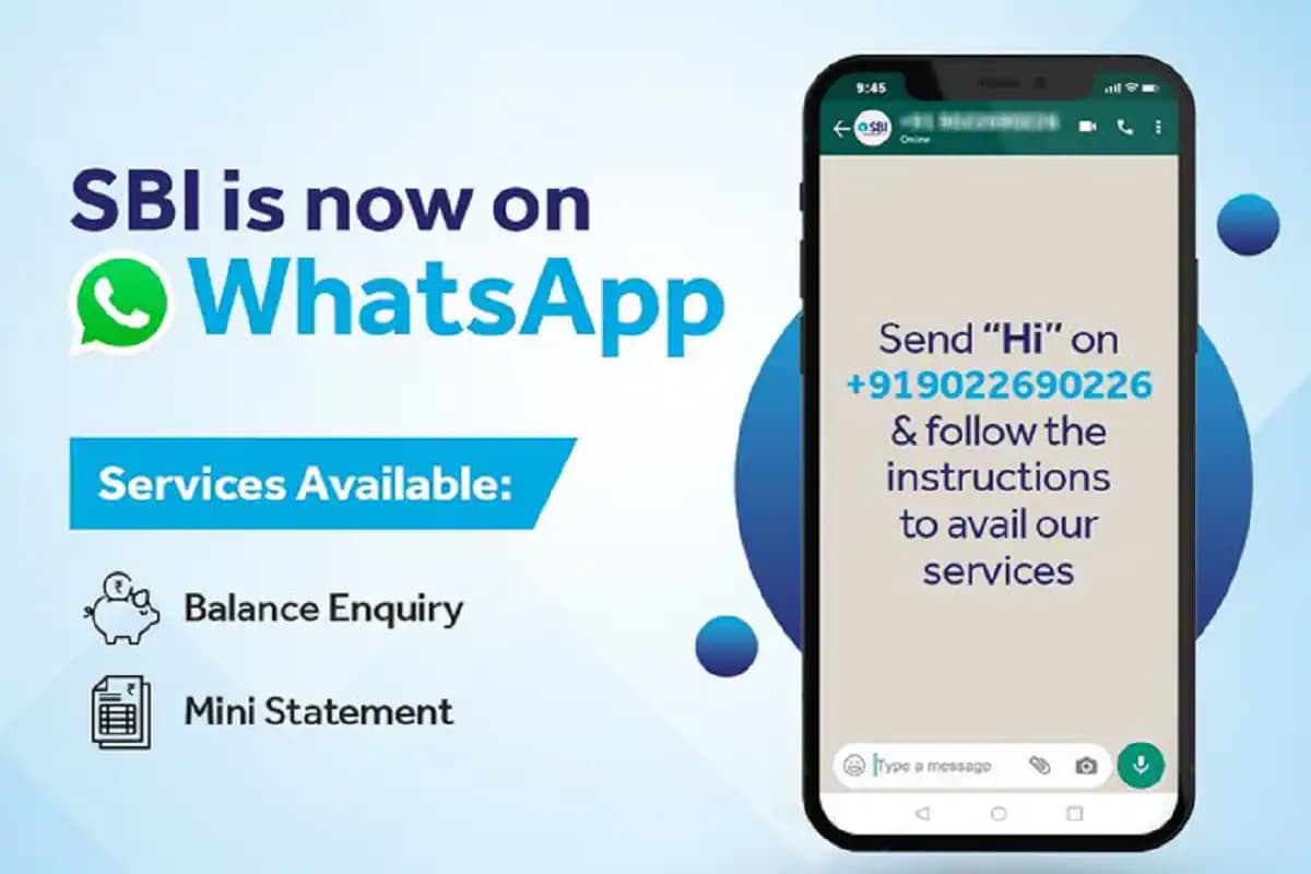 SBI कस्टमर्स के लिए खुशखबरी, WhatsApp पर मिल जाएंगी बैंक की कई सुविधाएं