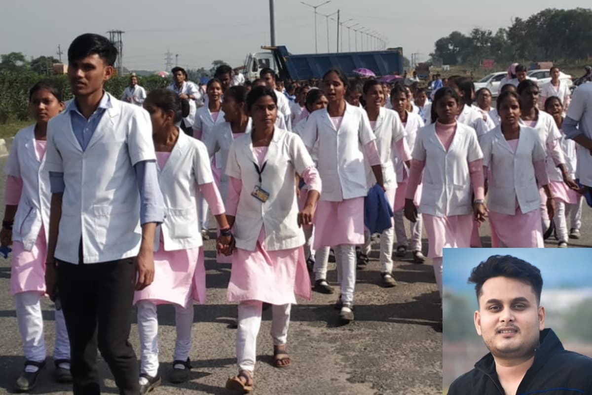 झारखंड:शाइन कॉलेज ऑफ नर्सिंग के छात्र ने किया सुसाइड का प्रयास, सड़क पर उतरे छात्र, प्रबंधन पर लगाए गंभीर आरोप