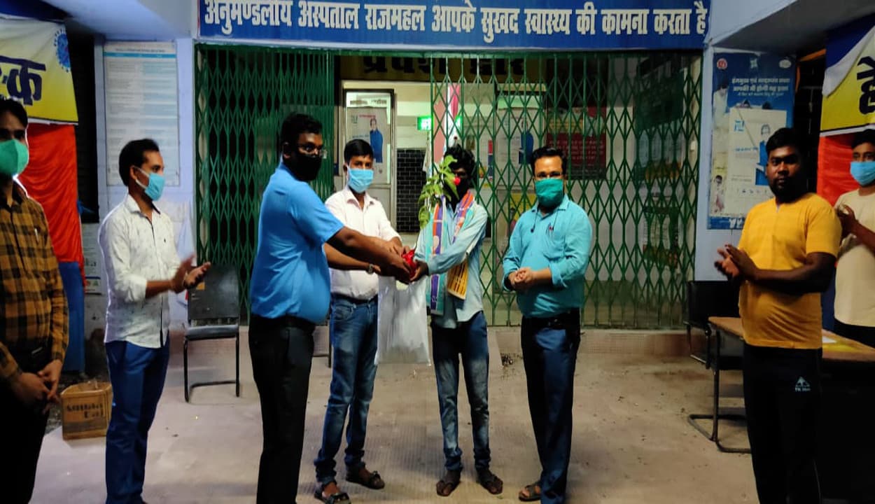 कोरोना से 2 संक्रमितों ने जीता जंग, पुलिस व स्वास्थ्य कर्मियों ने ताली बजाकर भेजा घर, 7  सैंपल की जांच रिपोर्ट पेंडिंग