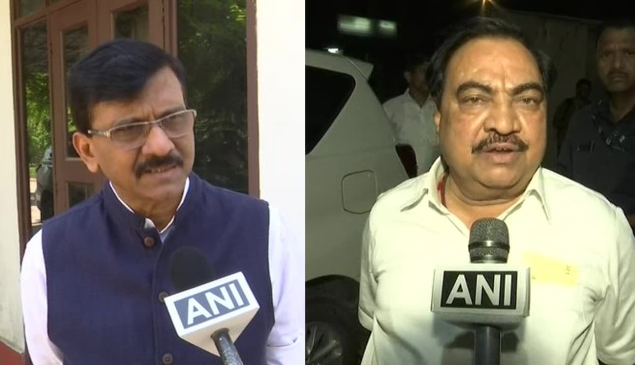 मुंबई पुलिस ने माना, शिवसेना-एनसीपी के नेता संजय राउत और एकनाथ खडसे की हुई फोन टैपिंग