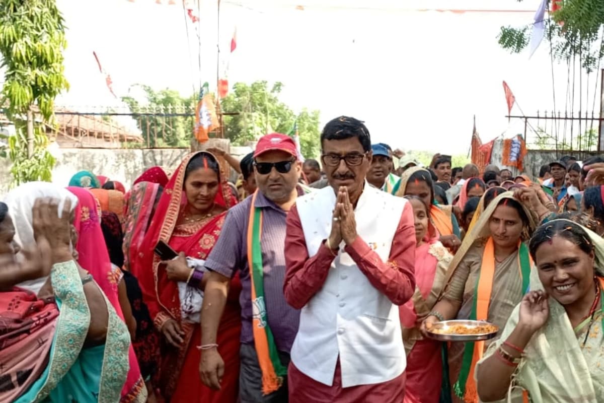 छत्तीसगढ़ के चुनावी दौरे पर सांसद संजय सेठ, ‍BJP के पक्ष में की मतदान की अपील, भूपेश बघेल सरकार पर साधा निशाना