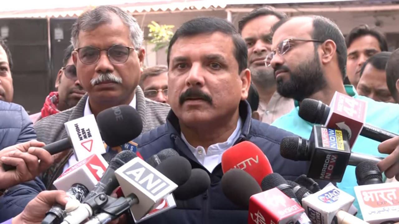 AAP On BJP: 'हिम्मत है तो अदाणी के खिलाफ कार्रवाई करें', आप सांसद संजय सिंह ने PM मोदी पर बोला हमला