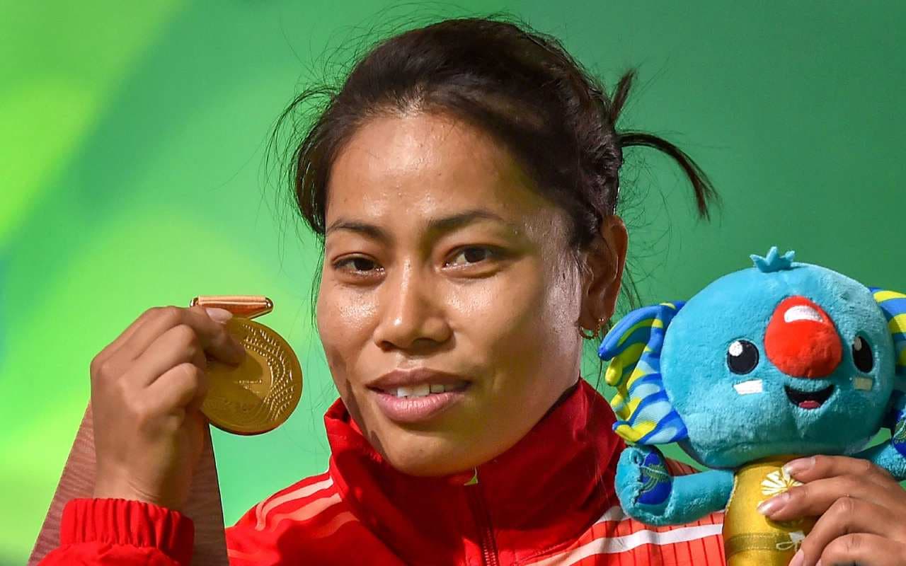 दो बार की गोल्ड मेडलिस्ट संजीता चानू पर लगा 4 साल का बैन, डोपिंग मामले में नाडा ने की कार्रवाई