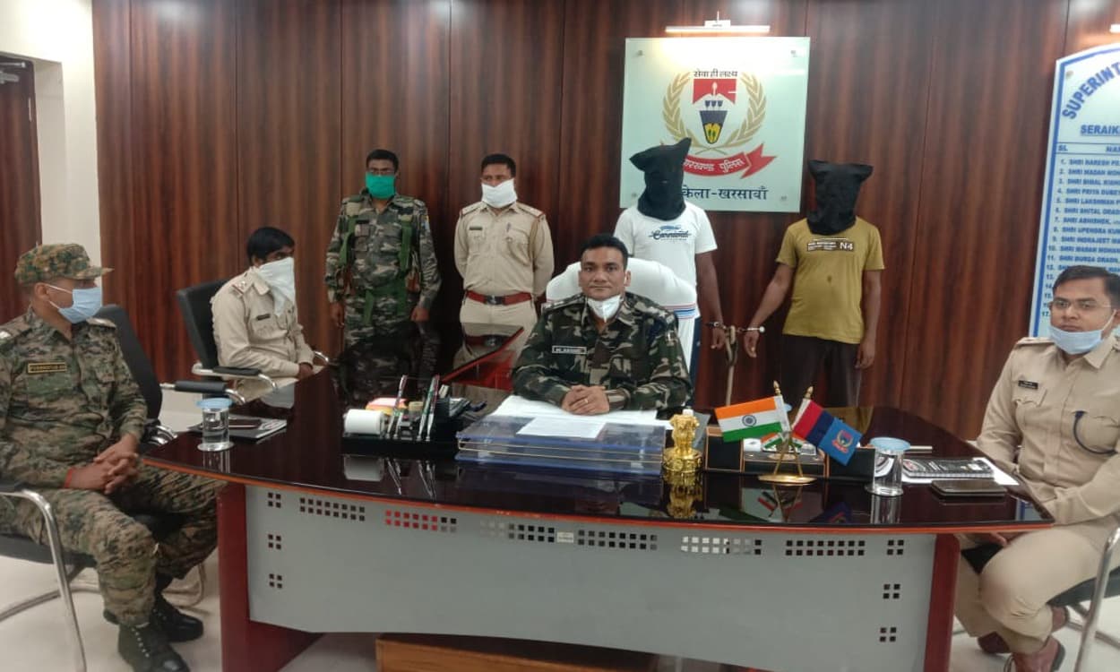 महाराज प्रमाणिक दस्ता का 2 हार्डकोर नक्सली गिरफ्तार, कई मामलों में था शामिल