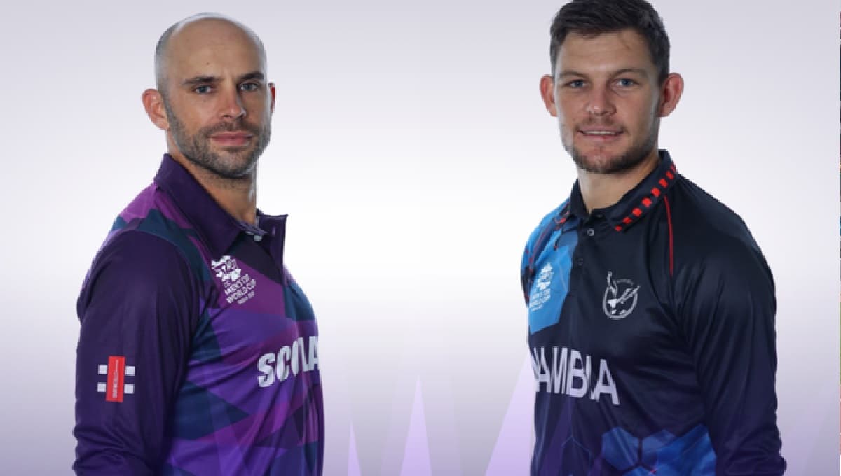 Scotland vs Namibia T20WC: नामीबिया ने स्कॉटलैंड को 4 विकेट से हराया, टी20 में बादशाह बरकरार