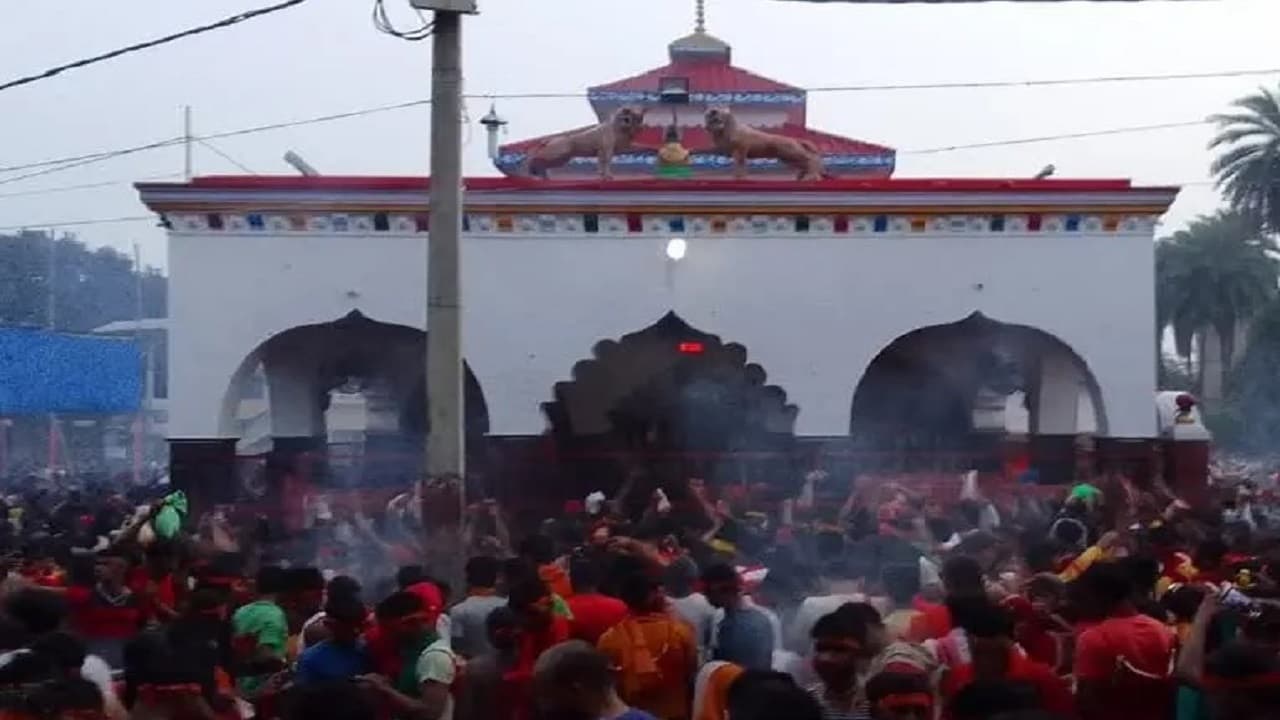 बांका के तिलडीहा शक्तिपीठ में बलि के दौरान भगदड़, कई लोग घायल, पुलिस को करना पड़ा लाठीचार्ज